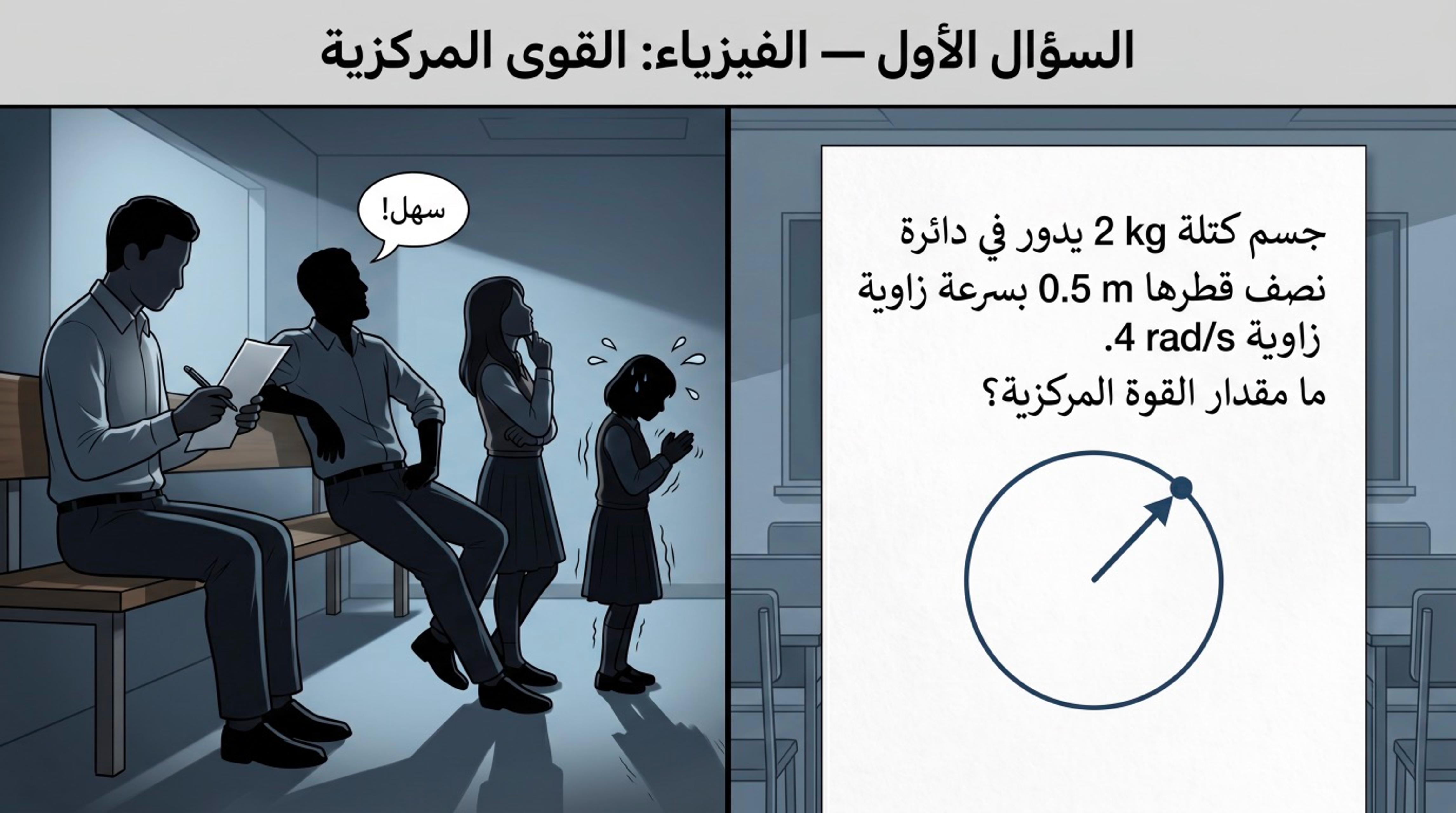 سؤال الفيزياء