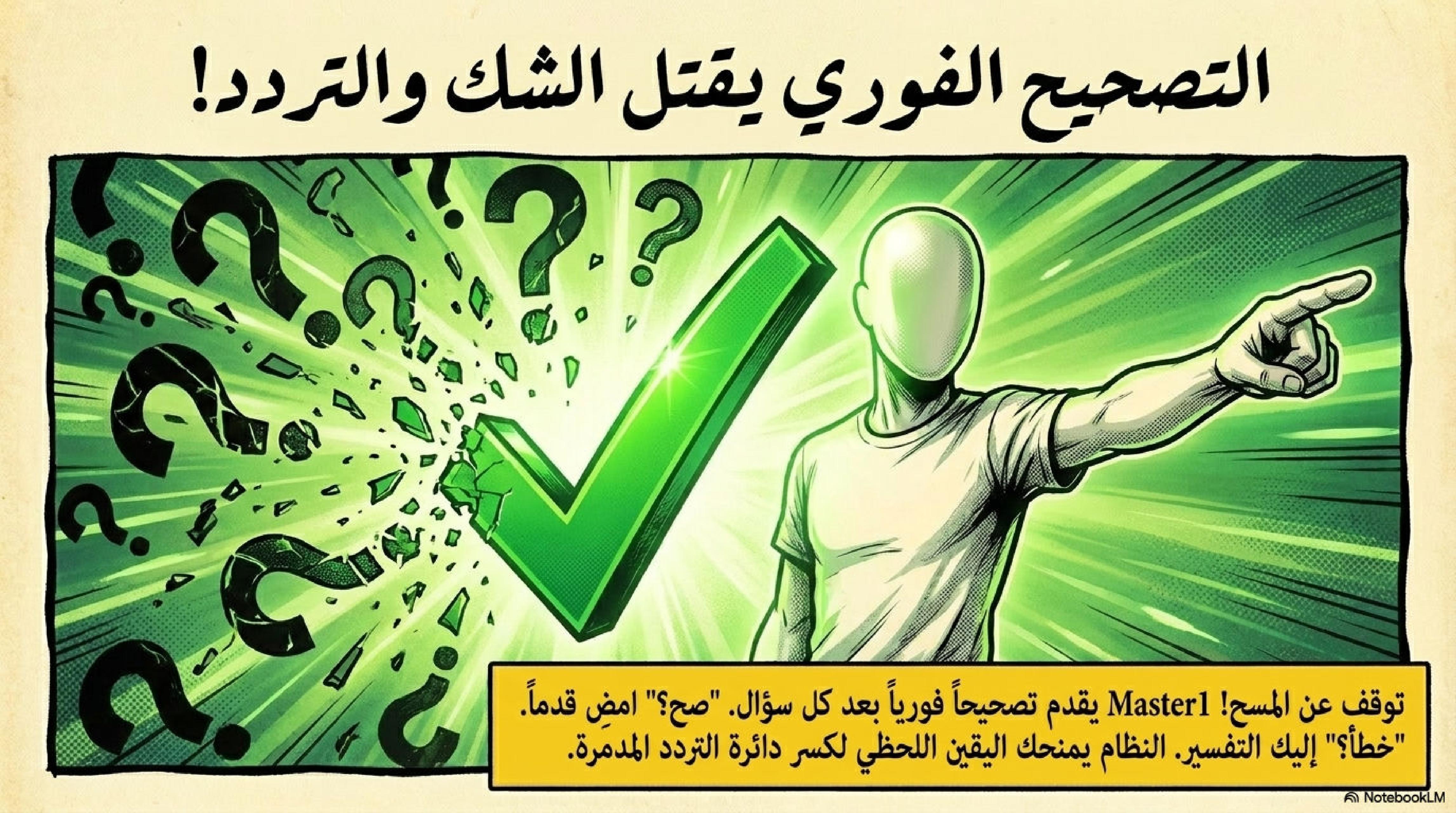 الثقة والتصحيح الفوري
